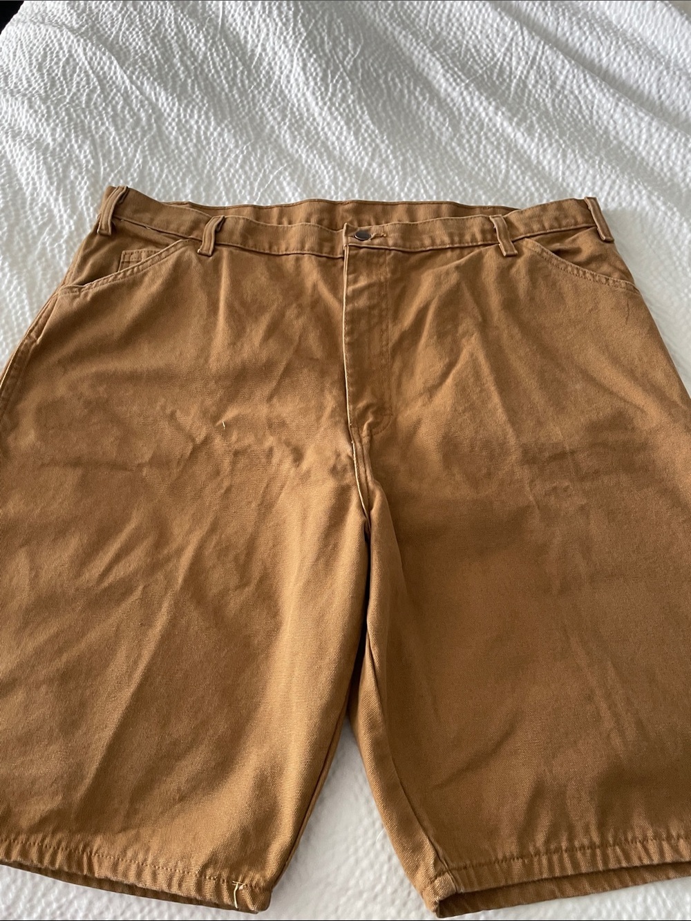 Dickies Canvas Relaxed Fit Cargo Shorts • Sz 42